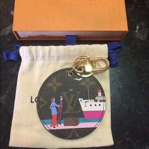 Louis Vuitton Evasion Bag Charm Key Chain